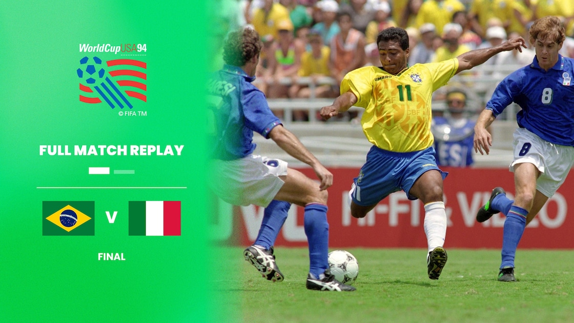 Final Piala Dunia 1994: Brazil vs Italia